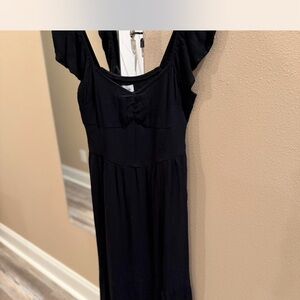 Hollister Black Maxi Dress